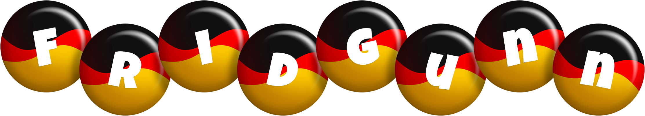 Fridgunn german logo