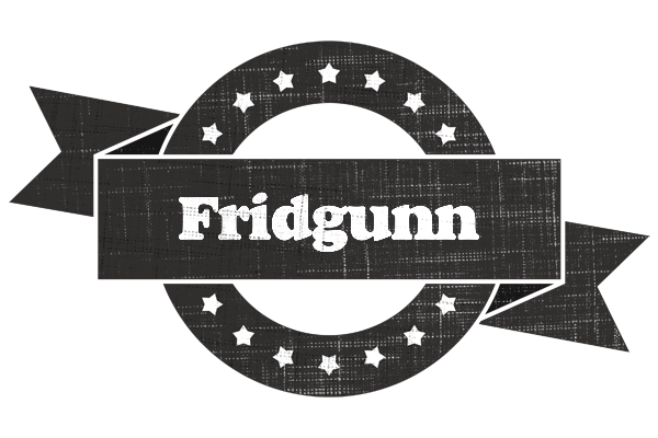 Fridgunn grunge logo
