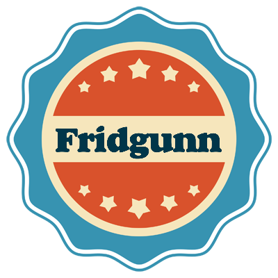 Fridgunn labels logo