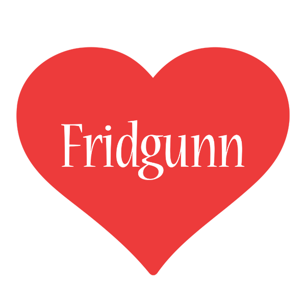 Fridgunn love logo
