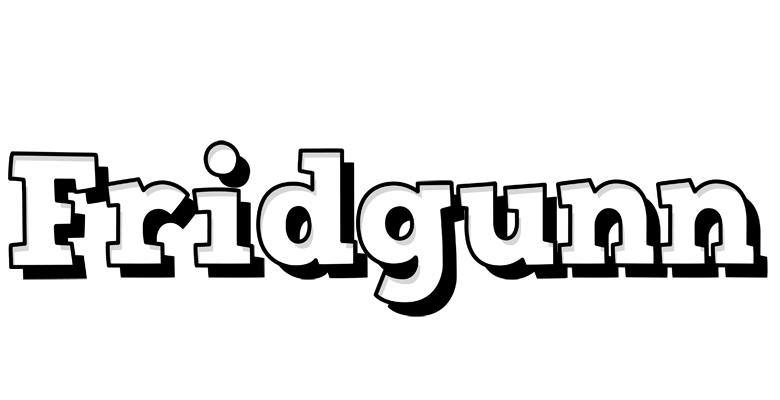 Fridgunn snowing logo