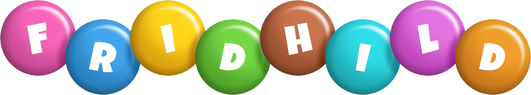 Fridhild candy logo