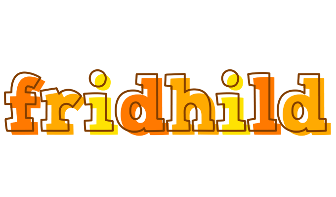 Fridhild desert logo