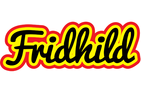 Fridhild flaming logo