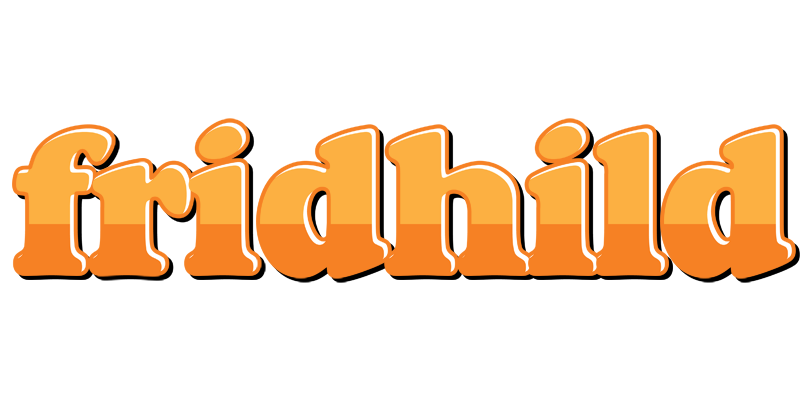 Fridhild orange logo