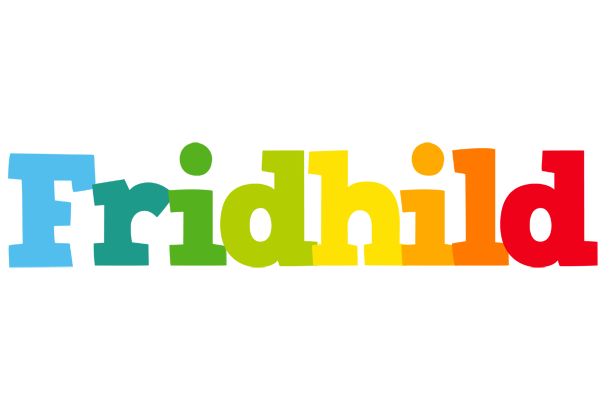 Fridhild rainbows logo