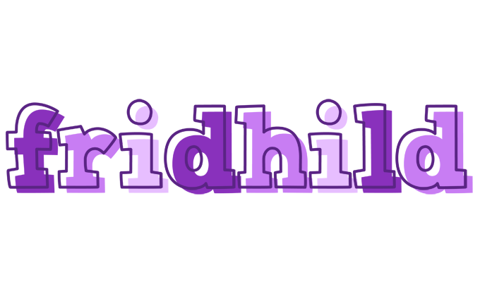 Fridhild sensual logo