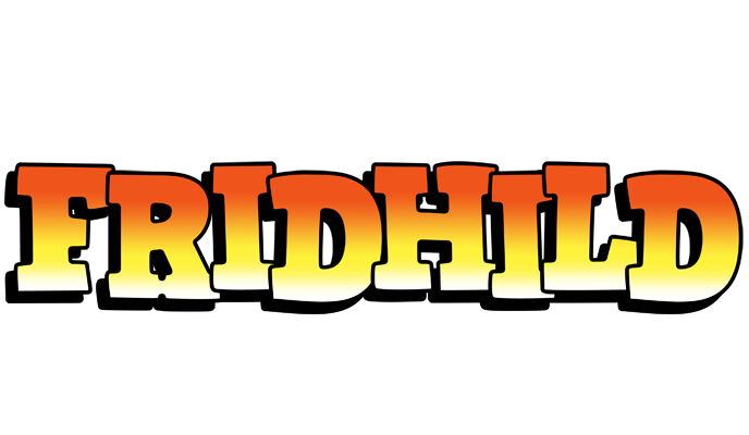 Fridhild sunset logo