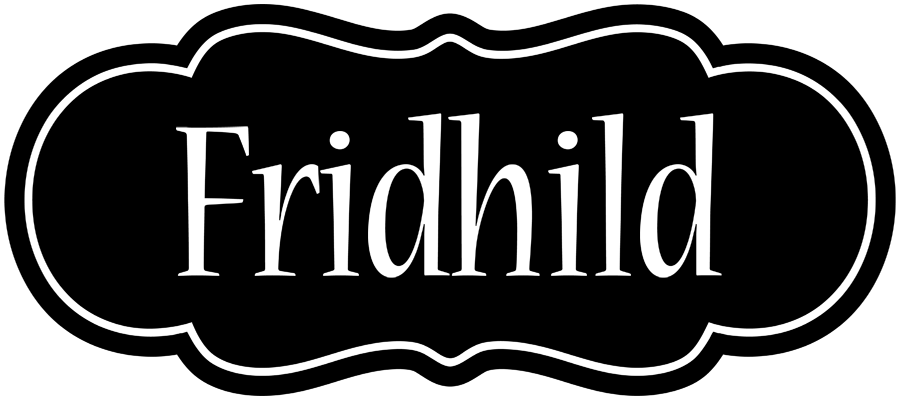 Fridhild welcome logo