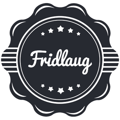 Fridlaug badge logo