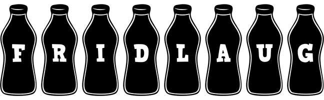 Fridlaug bottle logo