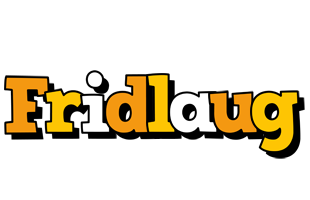 Fridlaug cartoon logo