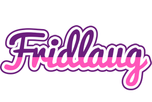 Fridlaug cheerful logo