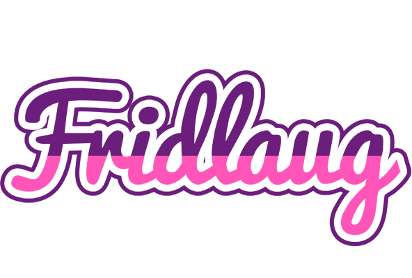 Fridlaug cheerful logo