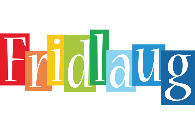 Fridlaug colors logo