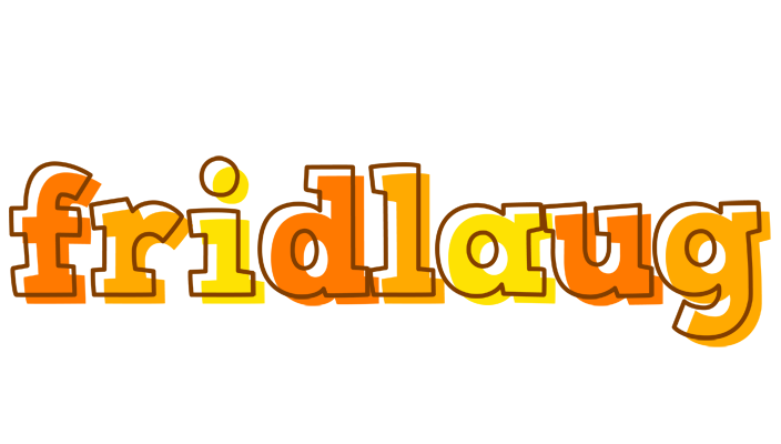 Fridlaug desert logo