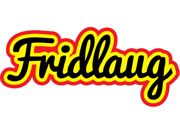 Fridlaug flaming logo