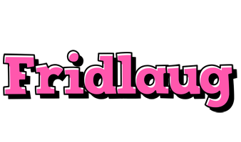 Fridlaug girlish logo