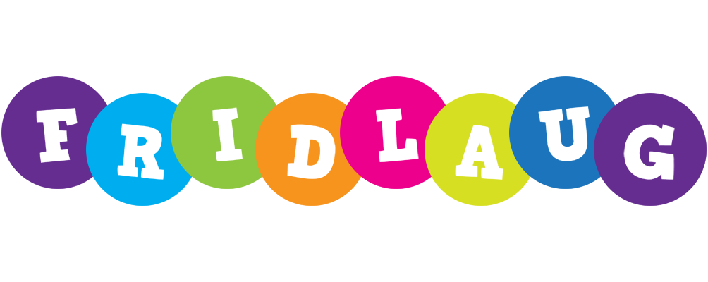 Fridlaug happy logo