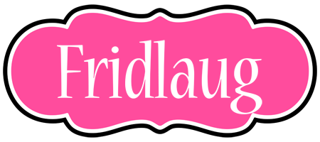 Fridlaug invitation logo