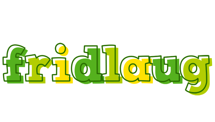 Fridlaug juice logo
