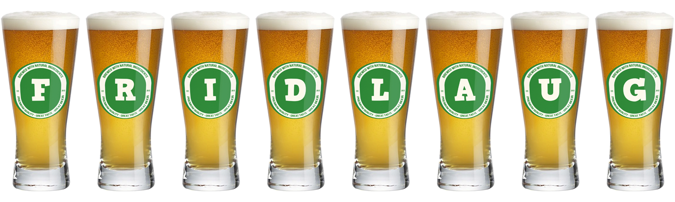 Fridlaug lager logo