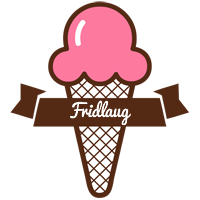 Fridlaug premium logo