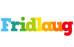 Fridlaug rainbows logo