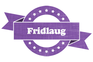 Fridlaug royal logo