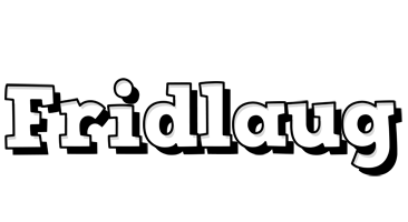 Fridlaug snowing logo