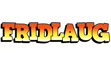 Fridlaug sunset logo