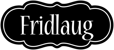 Fridlaug welcome logo