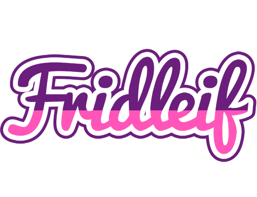 Fridleif cheerful logo