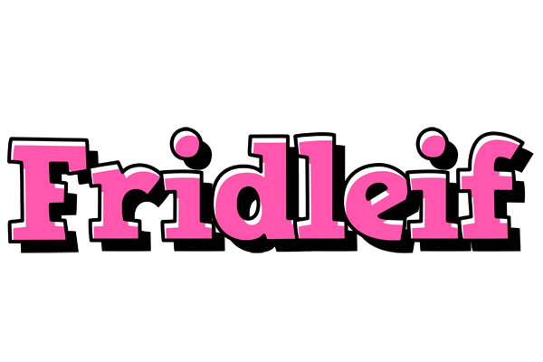 Fridleif girlish logo