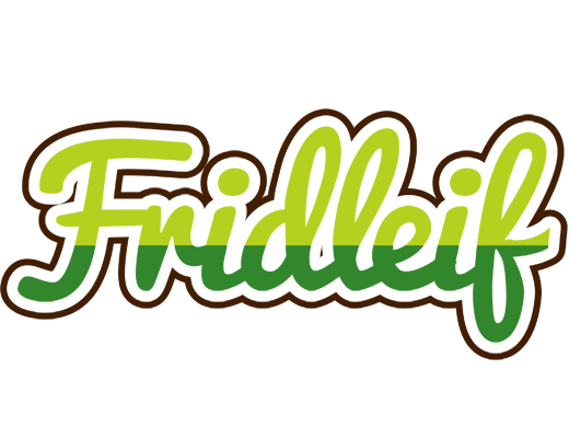 Fridleif golfing logo