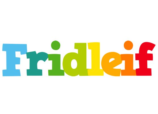 Fridleif rainbows logo