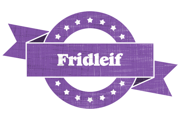 Fridleif royal logo
