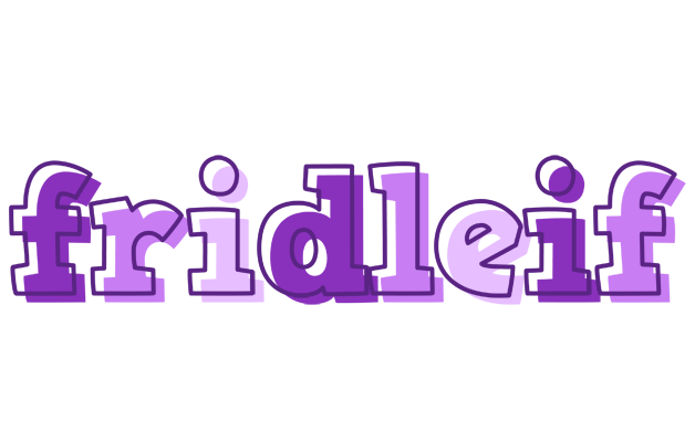 Fridleif sensual logo