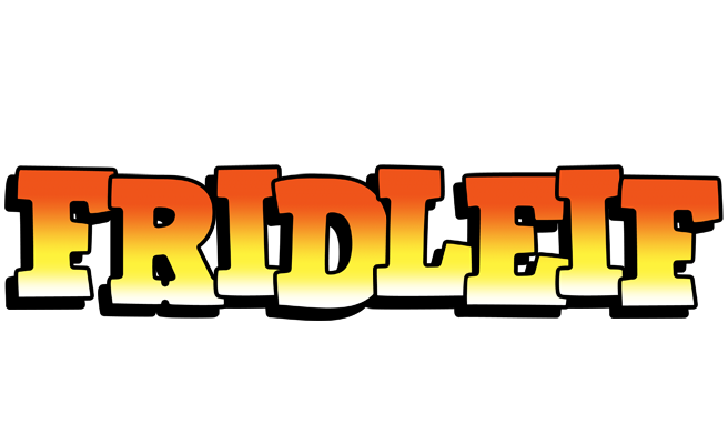 Fridleif sunset logo