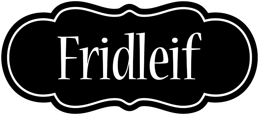 Fridleif welcome logo
