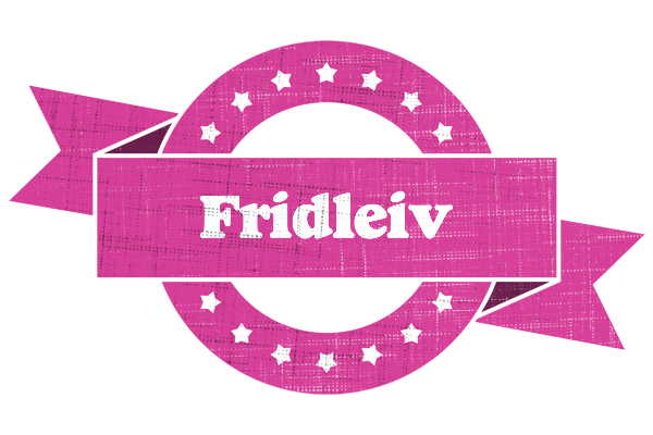 Fridleiv beauty logo