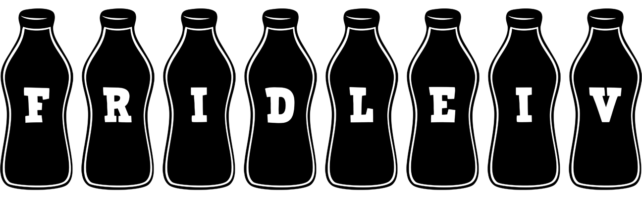 Fridleiv bottle logo