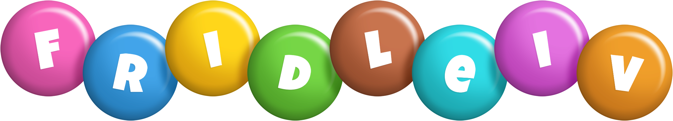 Fridleiv candy logo