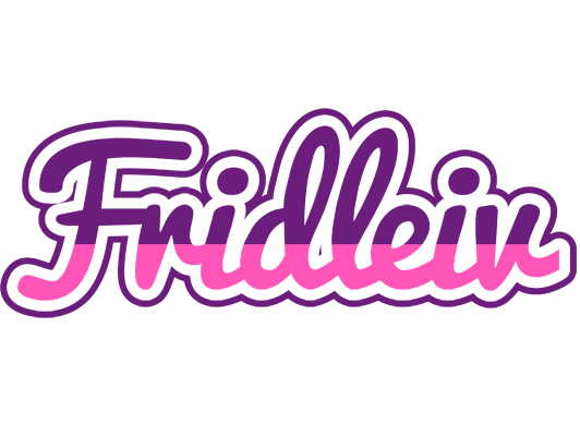 Fridleiv cheerful logo