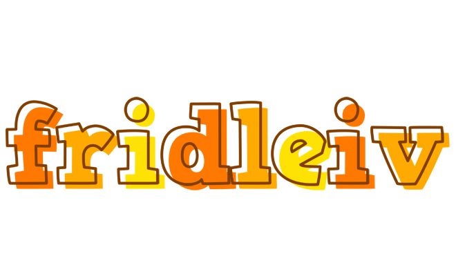 Fridleiv desert logo