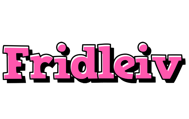 Fridleiv girlish logo