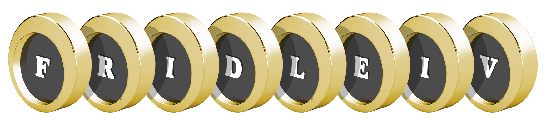 Fridleiv gold logo