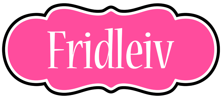 Fridleiv invitation logo