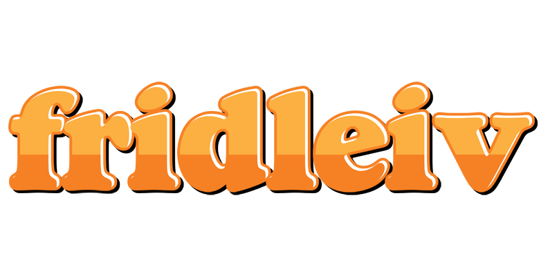 Fridleiv orange logo