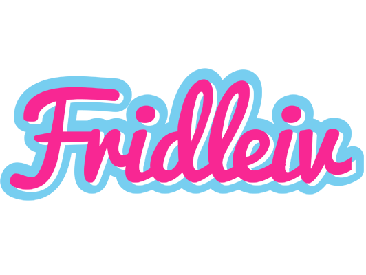 Fridleiv popstar logo